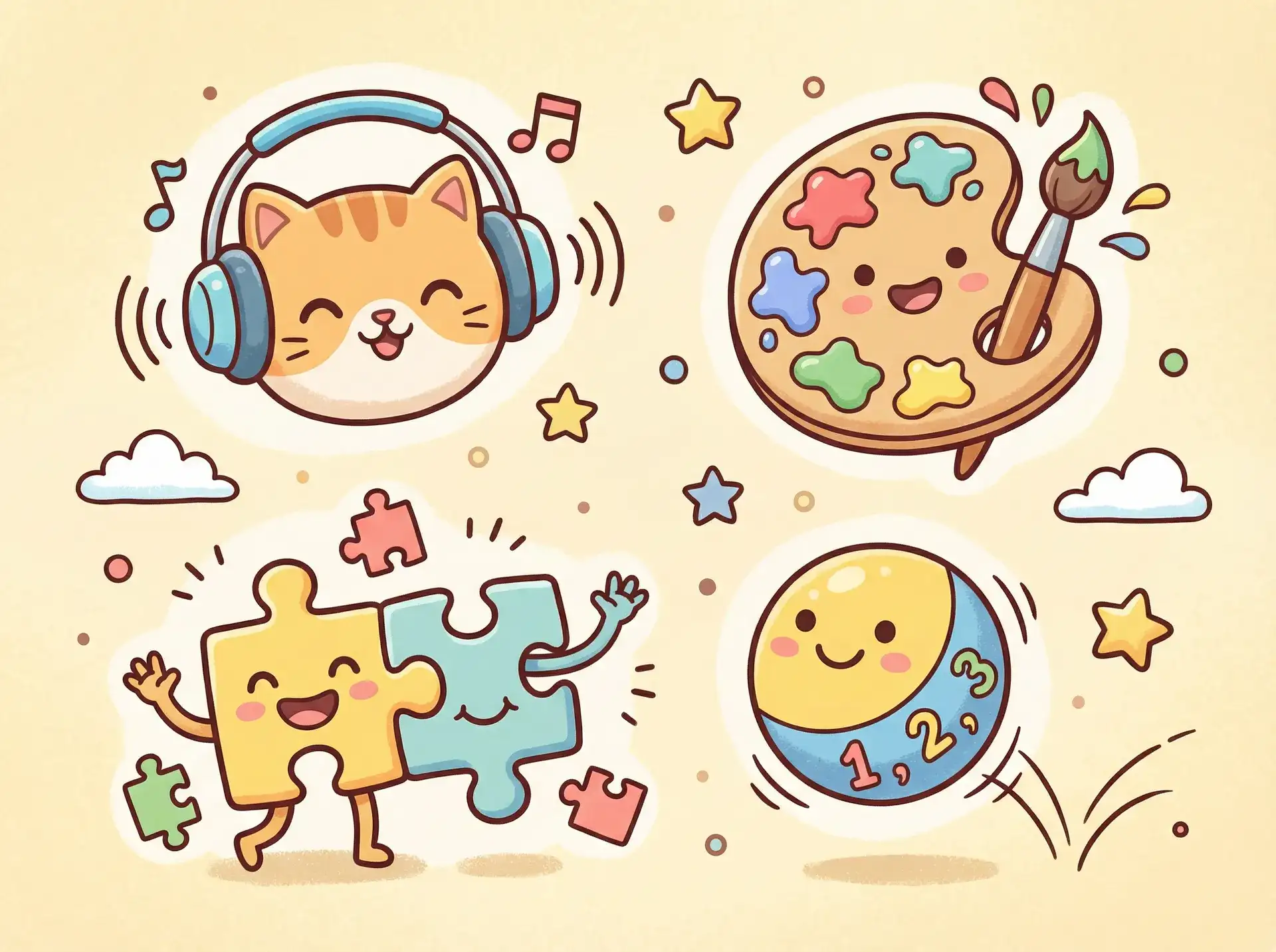 小朋友的手工作品 - 维多利亚一号完整版 益智创作